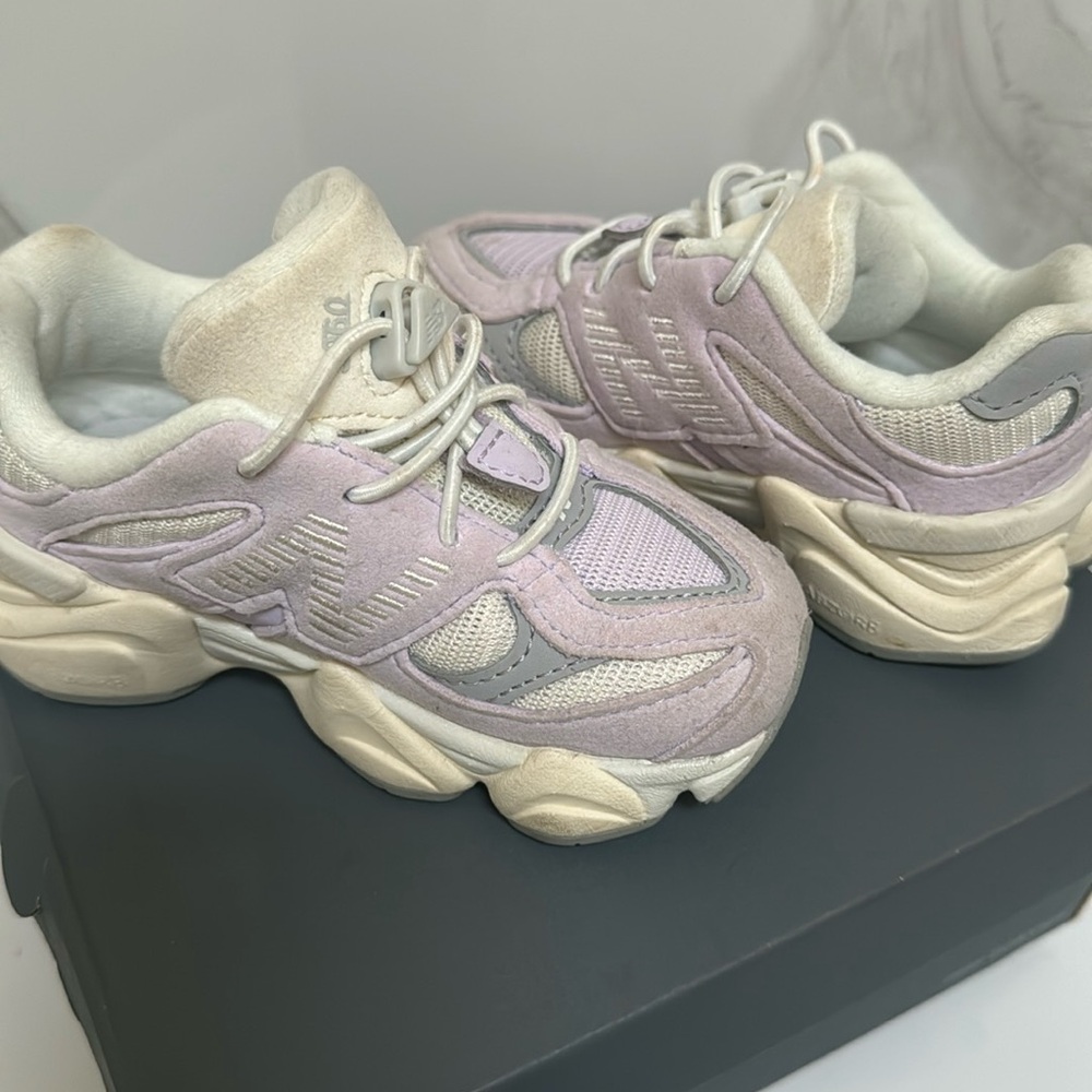 New Balance 9060 Purple and Beige